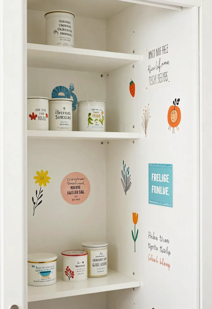 10 Bathroom Closet Ideas for Extra Hidden Storage 49 10 Bathroom Closet Ideas for Extra Hidden Storage 9. Decals and Decorative Touches 0