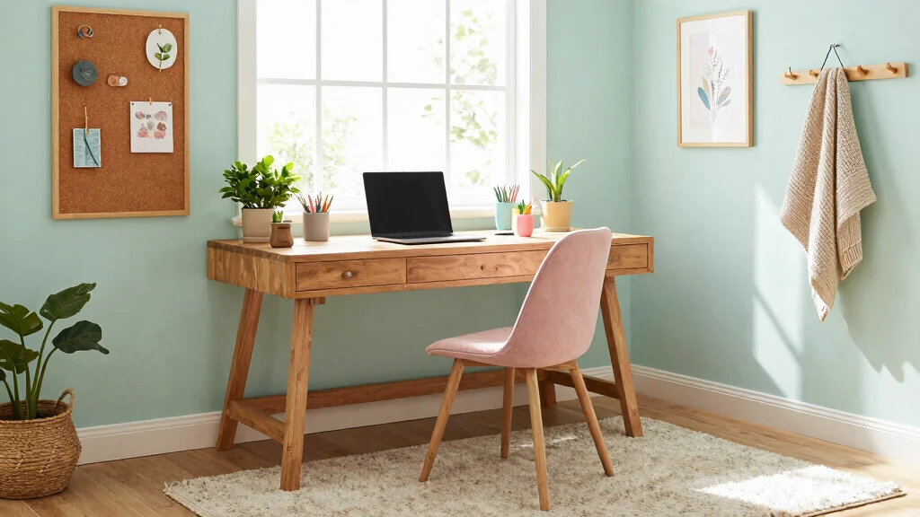 10 Cute Office Ideas with Soft Personal Touches