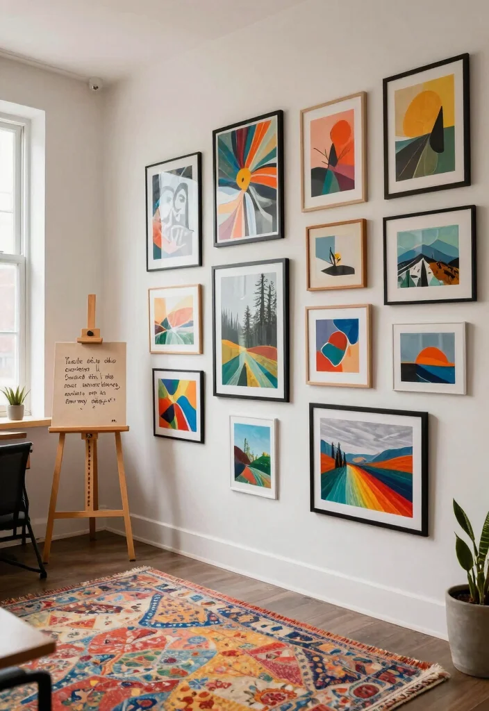 10 Cute Office Ideas with Soft Personal Touches 4 10 Cute Office Ideas with Soft Personal Touches 4. Personal Artwork Displays 0 1