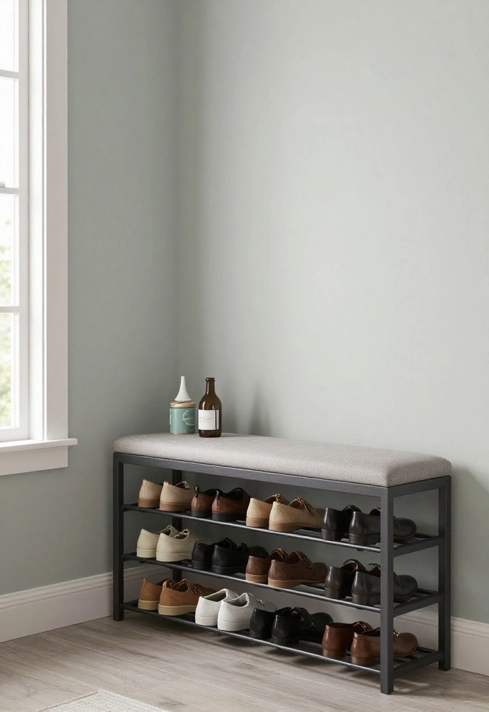 10 Drop Zone Entryway Ideas to Control Clutter 8. Smart Shoe Storage Solutions 0 1