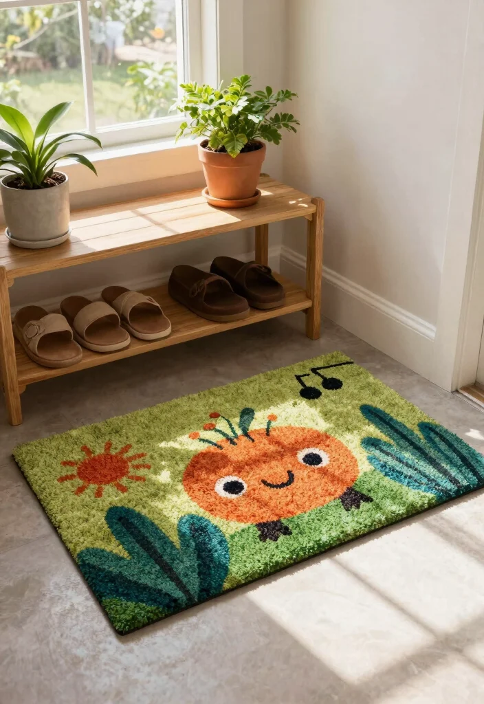 10 Entryway Rug Ideas to Define the Space 35 10 Entryway Rug Ideas to Define the Space 5. Eco Friendly Doormats 0 1