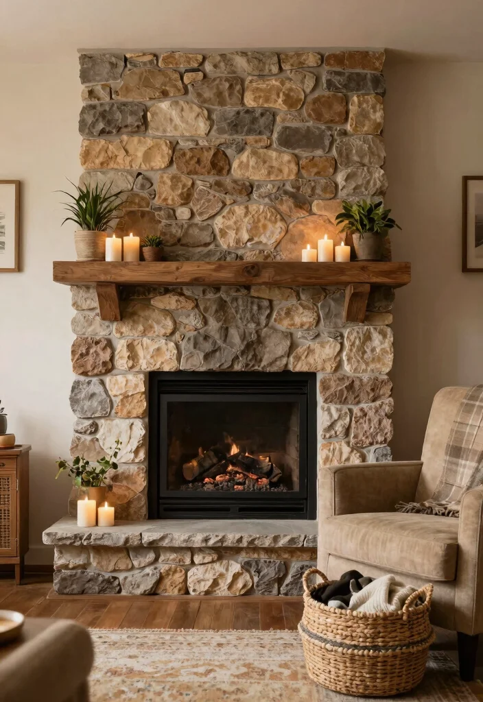 10 Fake Fireplace Ideas for Decorative Charm 4 10 Fake Fireplace Ideas for Decorative Charm 4. Faux Stone Fireplaces 0