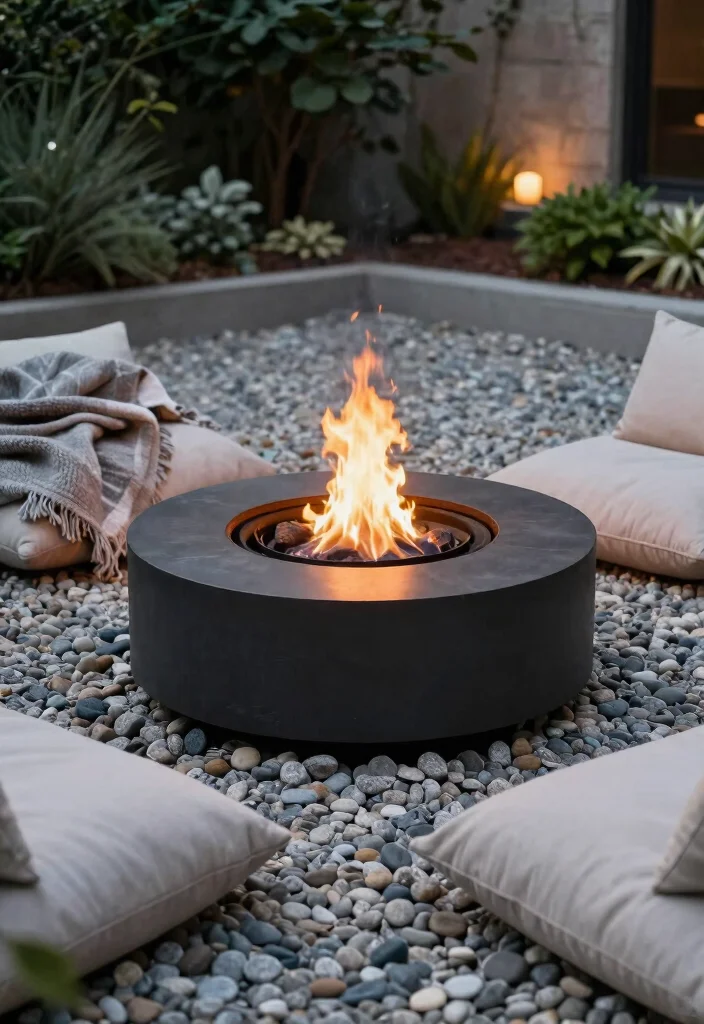 10 Faux Fireplace Ideas for Budget Friendly Decor 10. Faux Fire Pits 0
