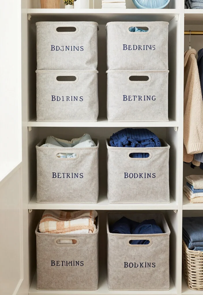 10 Laundry Closet Ideas to Keep Small Spaces Neat 10. Seasonal Storage Solutions 0