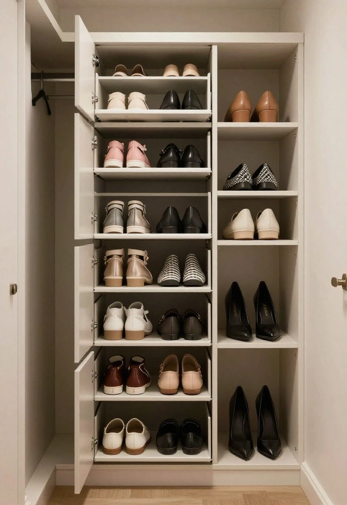 10 Tiny Walk In Closet Ideas That Still Work Well 6. Drawer Dividers 0