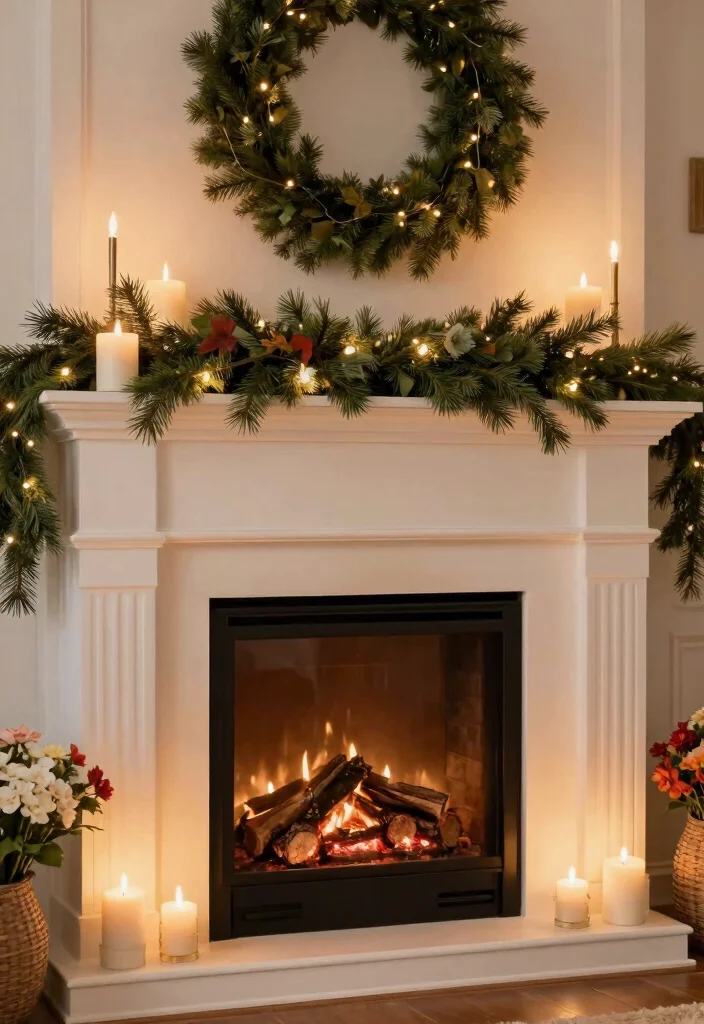 10 Unused Fireplace Ideas That Still Look Intentional 7. Seasonal Decor Showcase 0