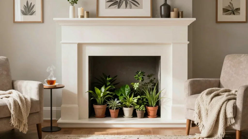 10 Unused Fireplace Ideas That Still Look Intentional