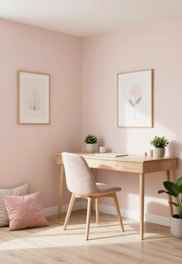 12 Basement Office Ideas That Still Feel Bright 1 12 Basement Office Ideas That Still Feel Bright 1. Light and Airy Color Palette 0