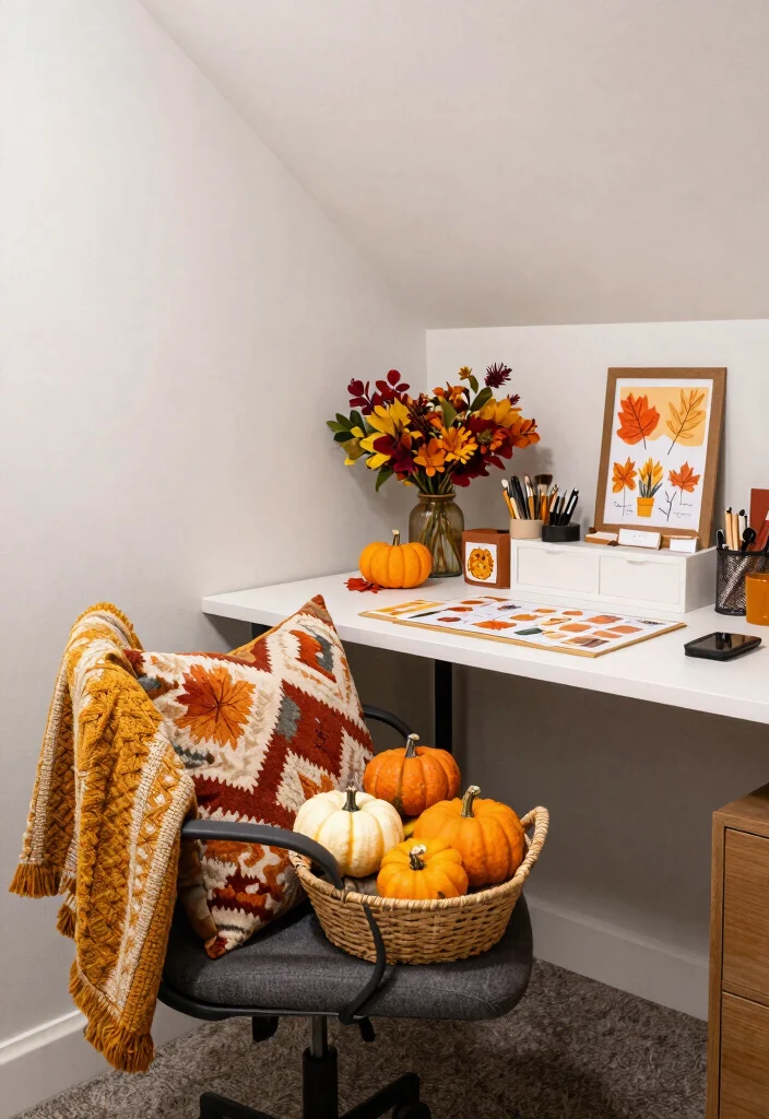 12 Basement Office Ideas That Still Feel Bright 62 12 Basement Office Ideas That Still Feel Bright 12. Seasonal Decor Changes 0