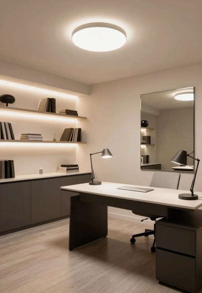 12 Basement Office Ideas That Still Feel Bright 2 12 Basement Office Ideas That Still Feel Bright 2. Bright Basement Lighting Solutions 0