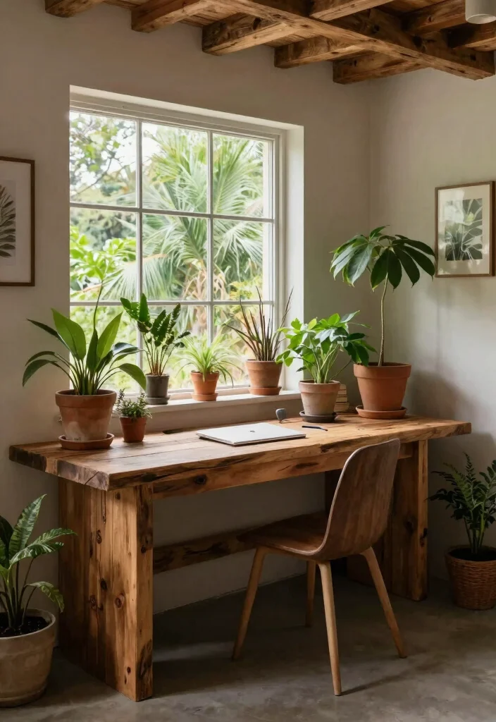 12 Basement Office Ideas That Still Feel Bright 3 12 Basement Office Ideas That Still Feel Bright 3. Incorporate Natural Elements 0