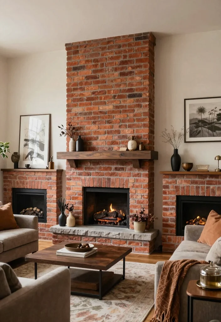 12 Brick Fireplace Ideas for Timeless Character 63 12 Brick Fireplace Ideas for Timeless Character Conclusion 0
