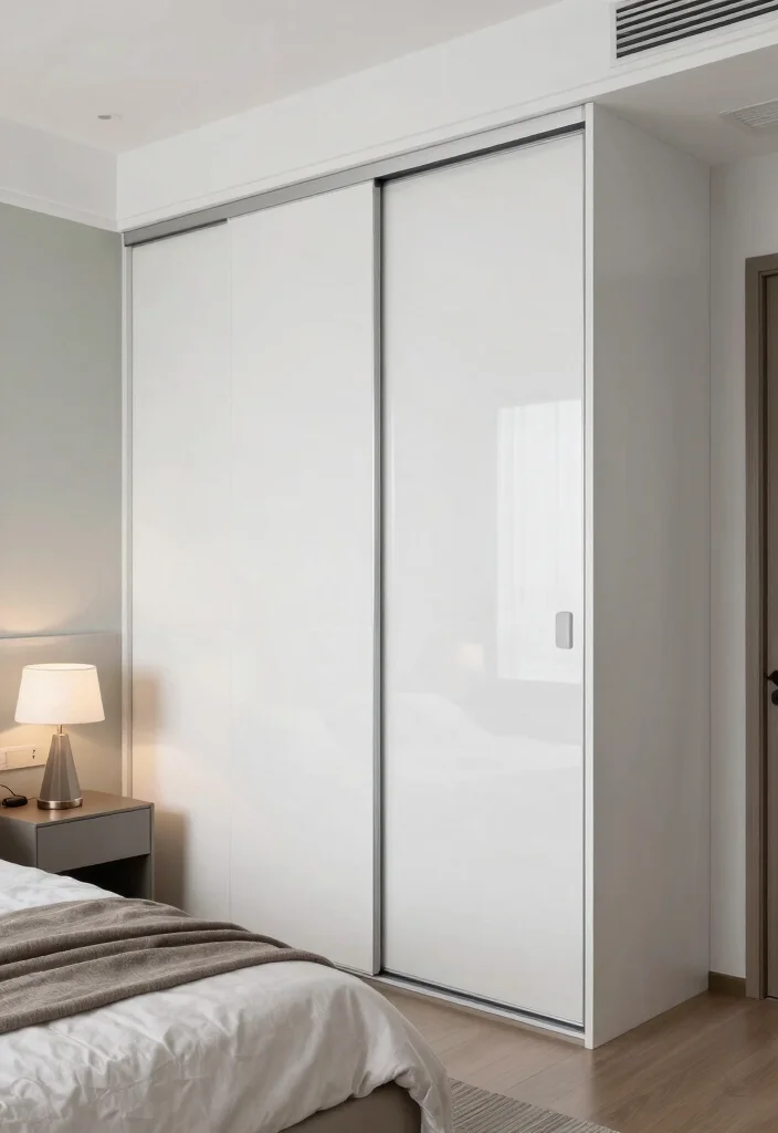12 Closet Door Ideas to Instantly Refresh Any Bedroom 1 12 Closet Door Ideas to Instantly Refresh Any Bedroom 1. Sleek Sliding Closet Doors 0