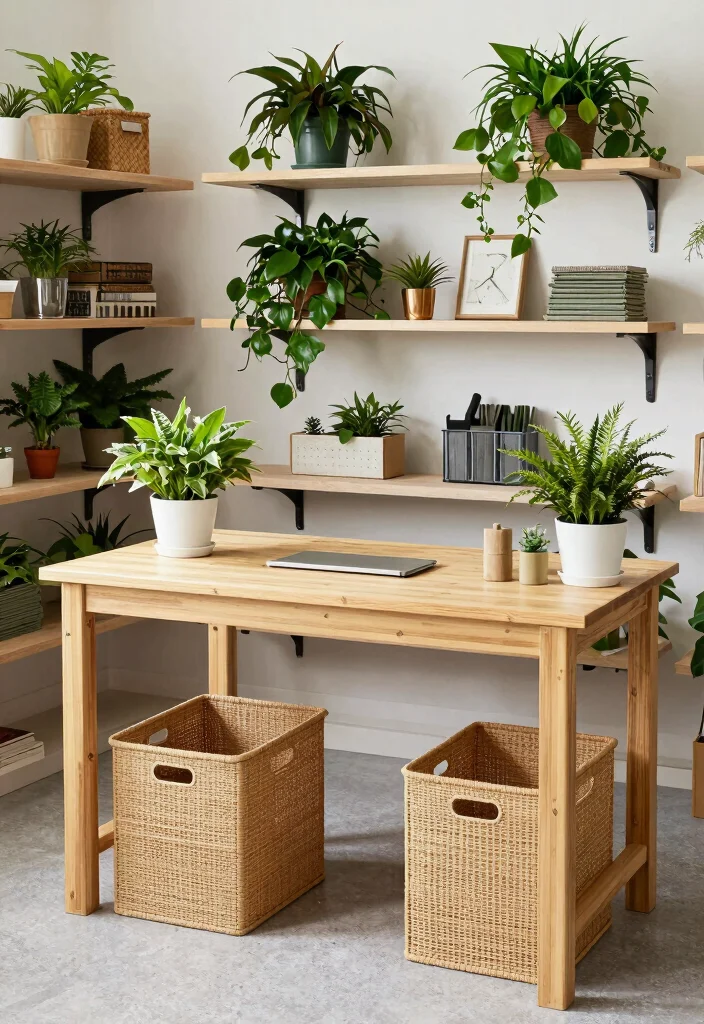 12 Closet Office Ideas for Hidden Workspaces 61 12 Closet Office Ideas for Hidden Workspaces 11. Sustainable Workspace 0