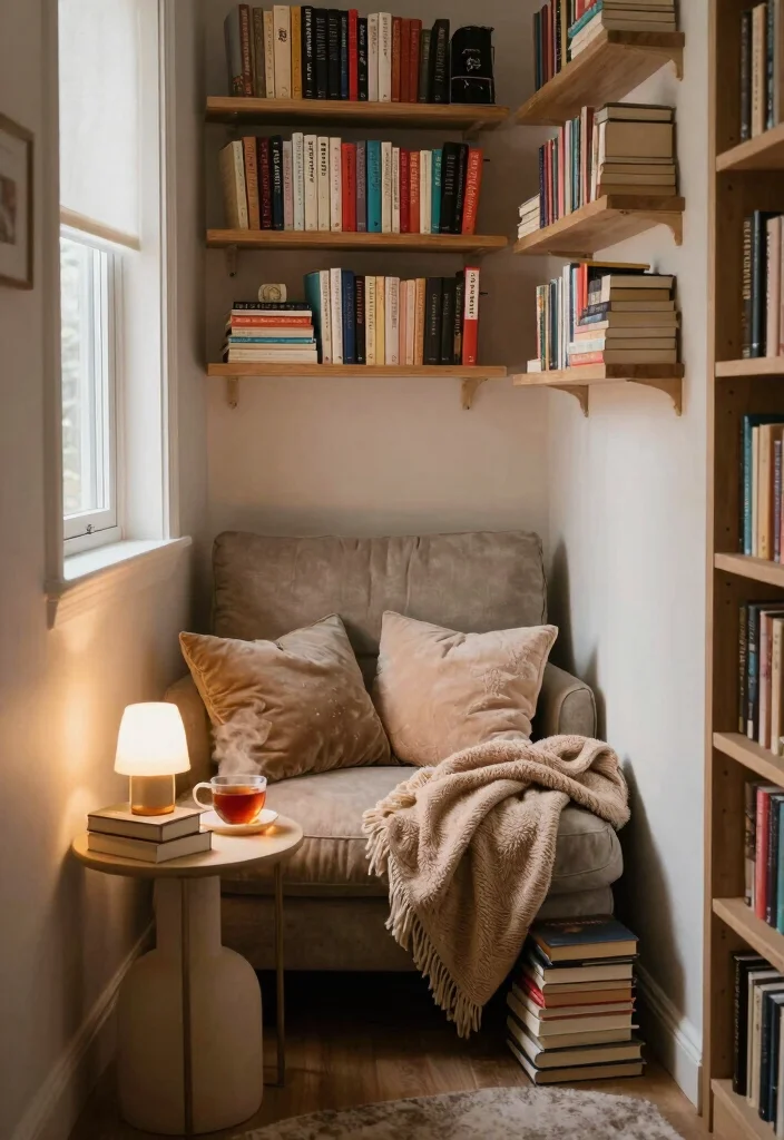 12 Closet Room Ideas That Feel Like a Mini Dressing Area 23 12 Closet Room Ideas That Feel Like a Mini Dressing Area 3. Cozy Reading Nooks within Closets 0