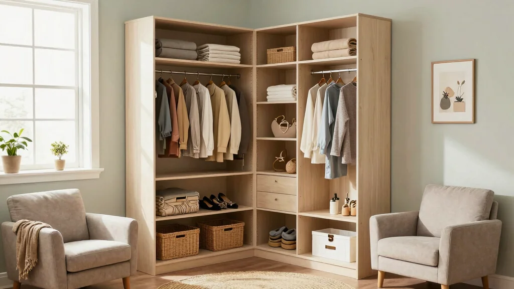 12 Corner Closet Ideas for Awkward Bedroom Layouts