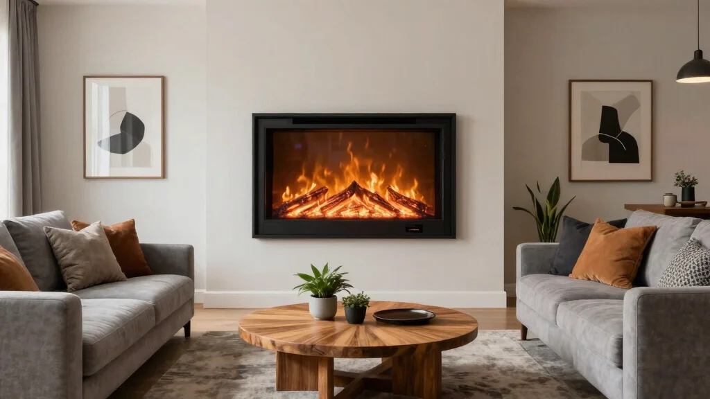 12 Electric Fireplace Ideas for Easy Modern Warmth
