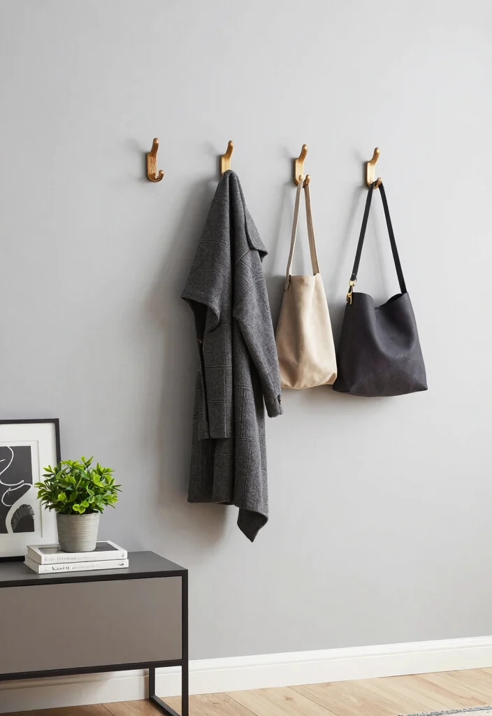 12 Entrance Entryway Ideas with Clear Flow 15 12 Entrance Entryway Ideas with Clear Flow 5. Stylish Wall Hooks 0 1