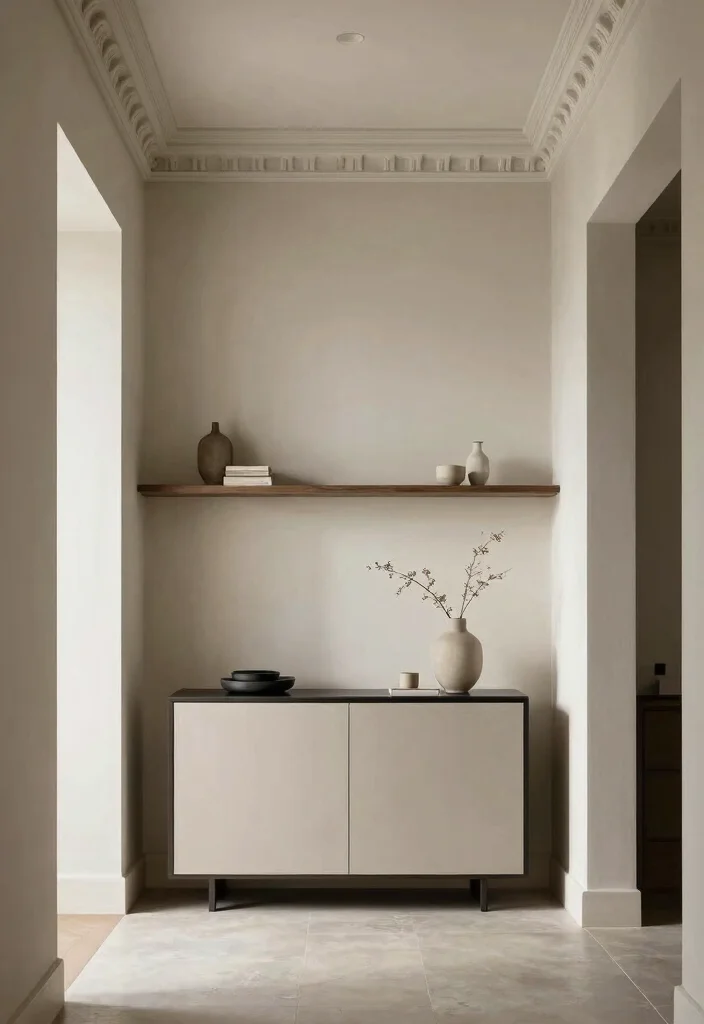 12 Entryway Table Decor Ideas That Look Polished 11. Highlighting Architecture 0