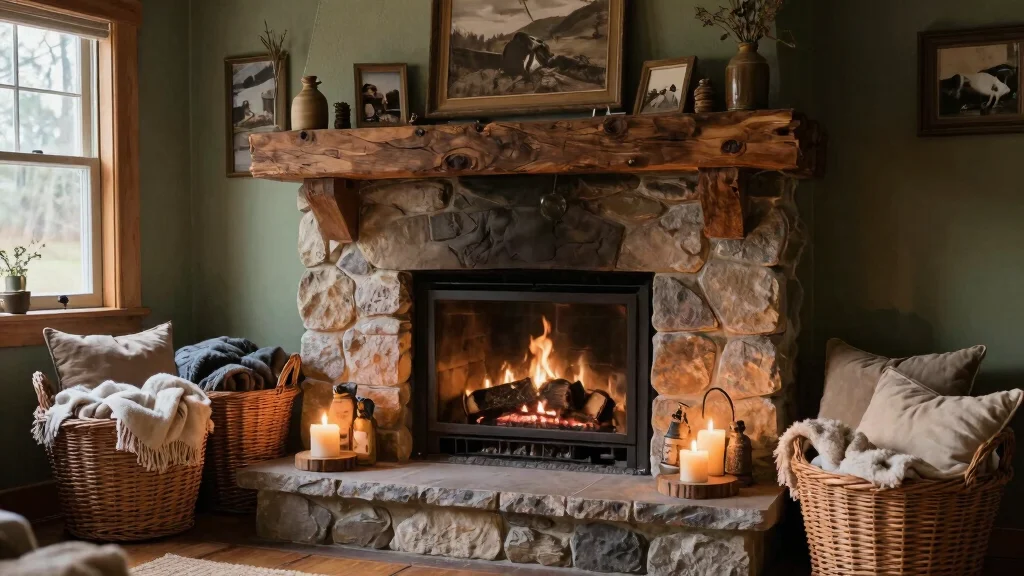 12 Fireplace Hearth Ideas for Cozy Details
