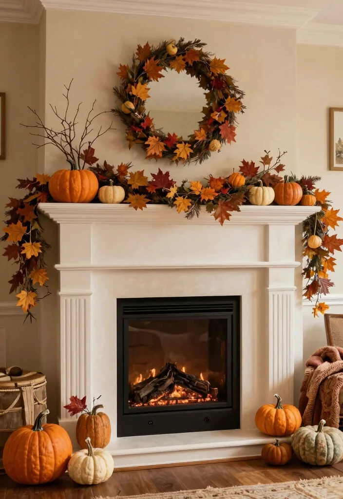 12 Fireplace Hearth Ideas for Cozy Details 26 12 Fireplace Hearth Ideas for Cozy Details 6. Seasonal Decor Swaps 0 1
