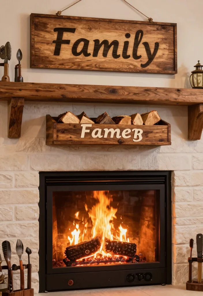 12 Fireplace Hearth Ideas for Cozy Details 39 12 Fireplace Hearth Ideas for Cozy Details 9. Customized Hearth Accessories 0 1