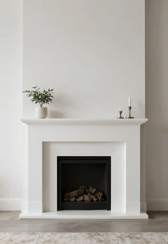 12 Fireplace Makeover Ideas to Refresh Old Designs 4. Minimalist Design 0