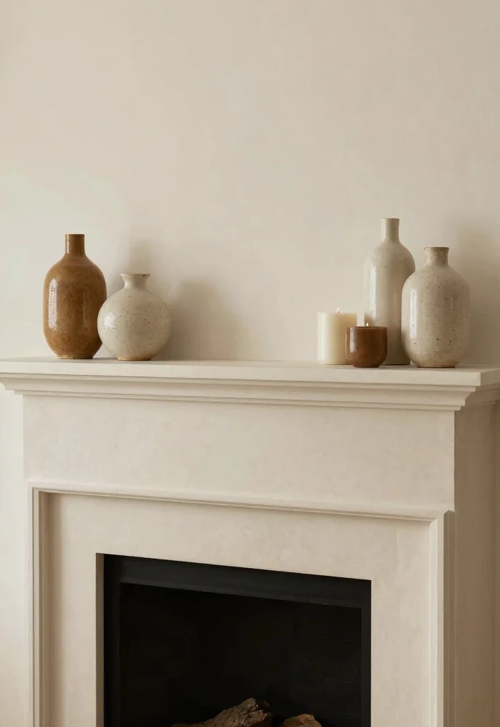 12 Fireplace Mantle Ideas for Classic and Modern Homes 10. Eco Conscious Accessories 0