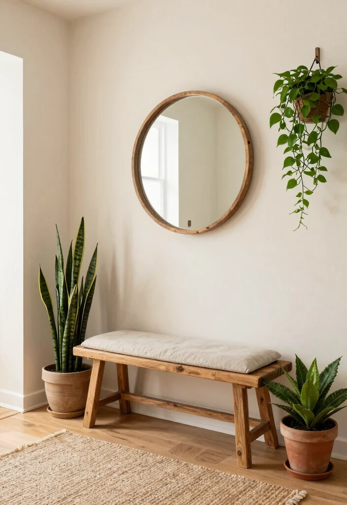 12 Foyer Entryway Ideas with Clean and Elegant Style 2 12 Foyer Entryway Ideas with Clean and Elegant Style 2. Introduce Natural Elements 0