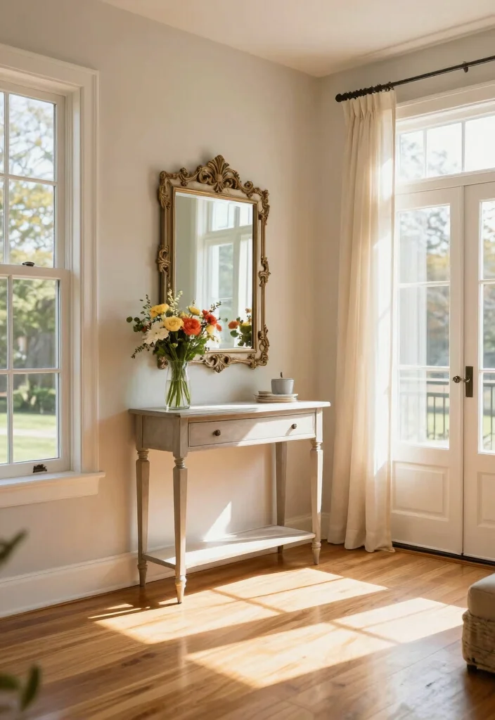 12 Foyer Entryway Ideas with Clean and Elegant Style 25 12 Foyer Entryway Ideas with Clean and Elegant Style 5. Leverage Natural Light 0