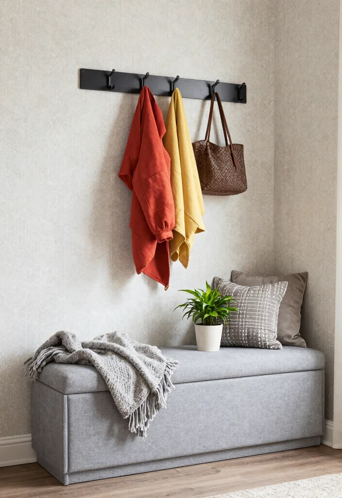 12 Front Entryway Ideas with Practical Storage 1 12 Front Entryway Ideas with Practical Storage 1. Multi Functional Bench 0