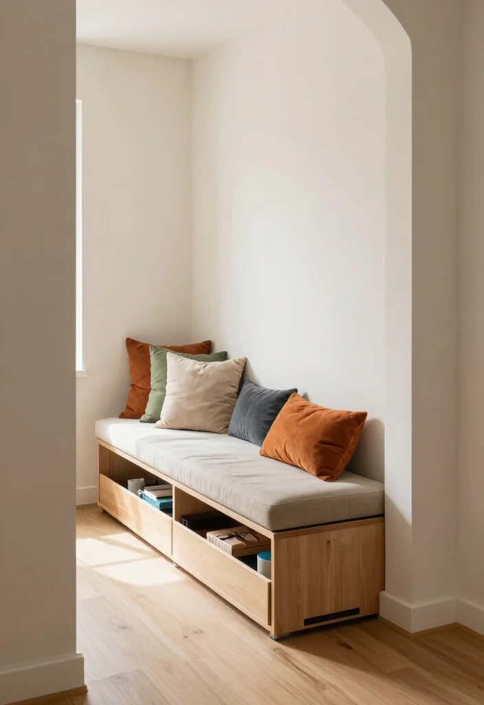 12 Front Entryway Ideas with Practical Storage 39 12 Front Entryway Ideas with Practical Storage 9. Hidden Storage Seats 0