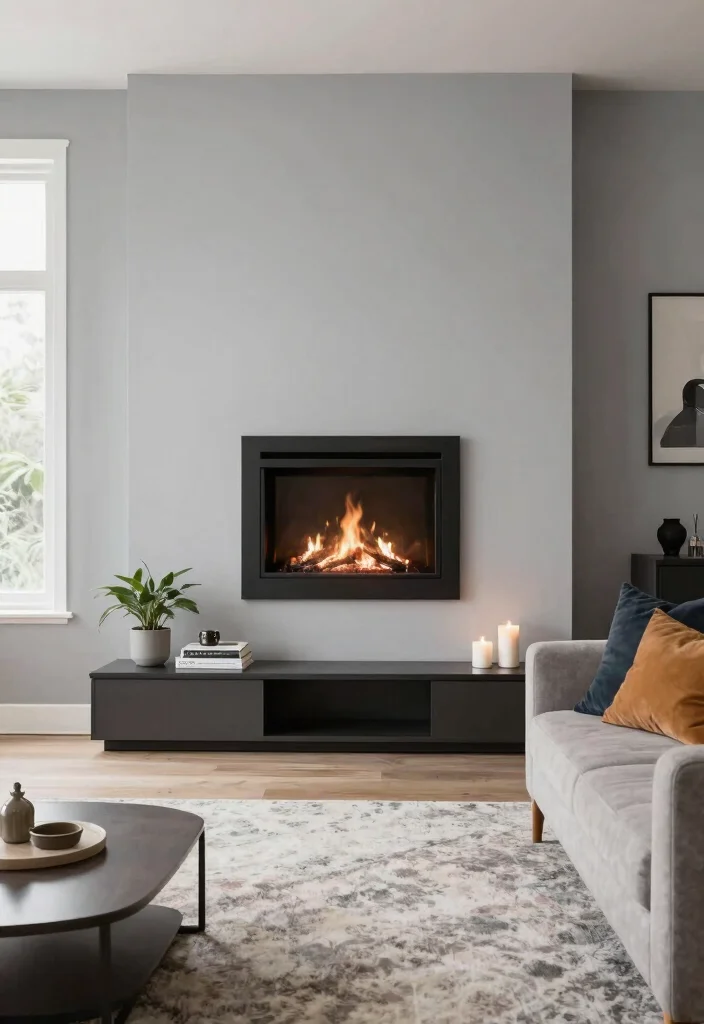 12 Gas Fireplace Ideas for Comfortable Everyday Living 1. Wall Mounted Gas Fireplaces 0