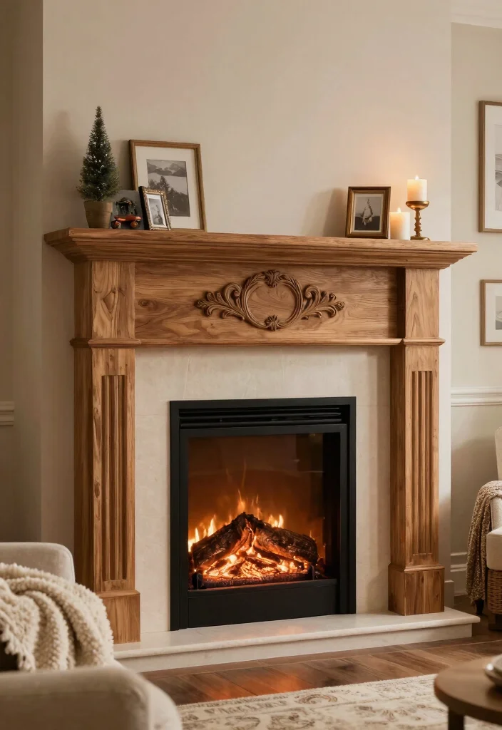 12 Gas Fireplace Ideas for Comfortable Everyday Living 7. Gas Fireplaces with Decorative Mantels 0