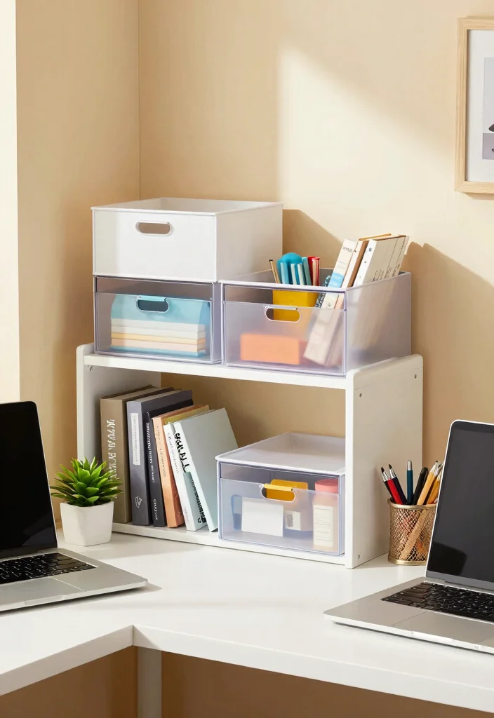 12 IKEA Office Ideas for Affordable Design 3 12 IKEA Office Ideas for Affordable Design 3. Use Clear Storage Solutions 0