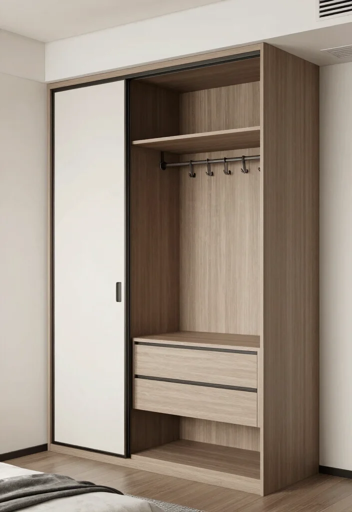 12 Ideas de Closet en la Pared for Small Bedrooms 3 12 Ideas de Closet en la Pared for Small Bedrooms 3. Armarios Empotrados 0