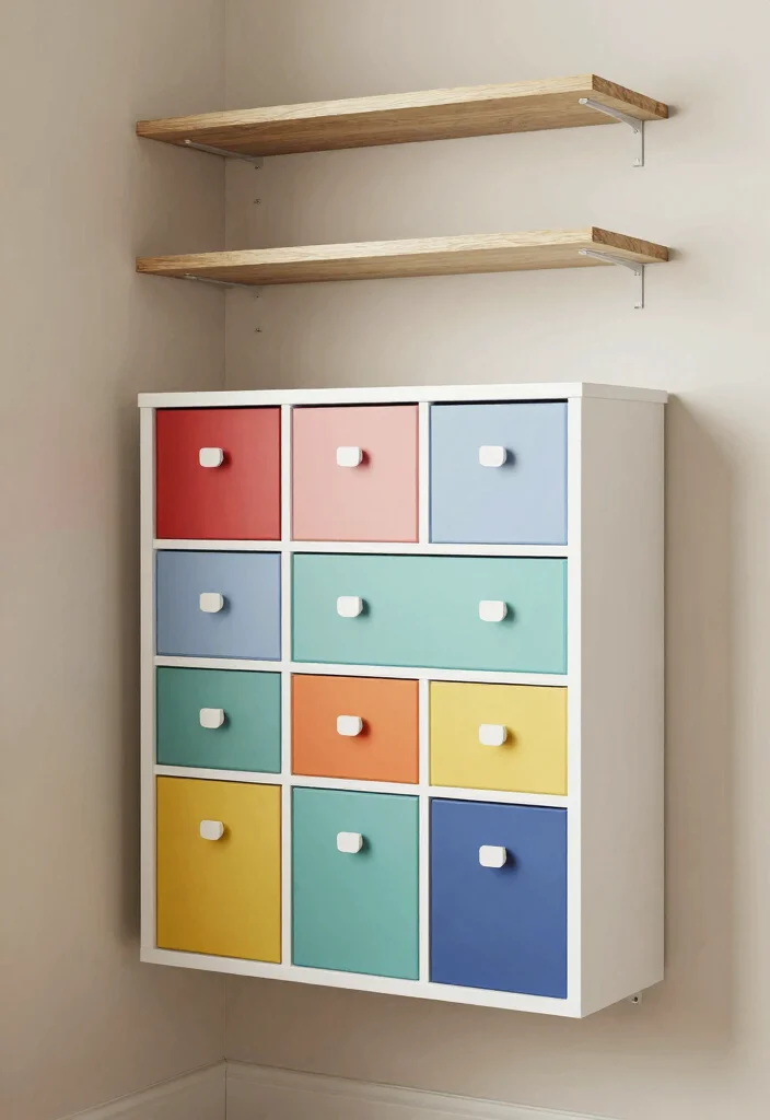 12 Ideas de Closet en la Pared for Small Bedrooms 4 12 Ideas de Closet en la Pared for Small Bedrooms 4. Cajoneras de Pared 0