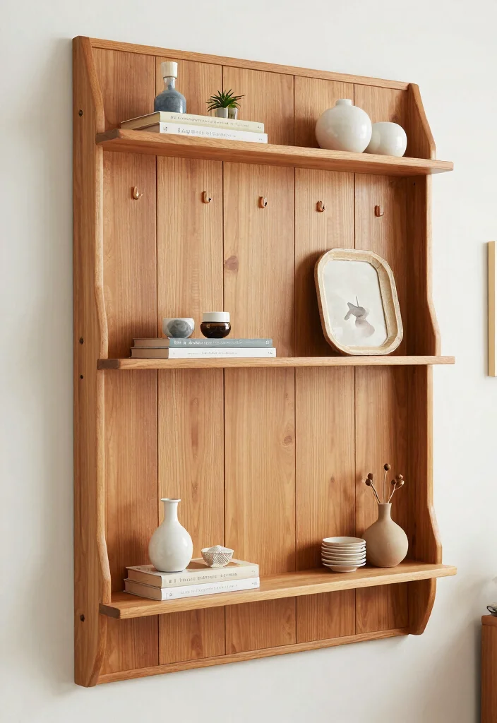 12 Ideas de Closet en la Pared for Small Bedrooms 17 12 Ideas de Closet en la Pared for Small Bedrooms 7. Paneles de Madera con Almacenamiento 0