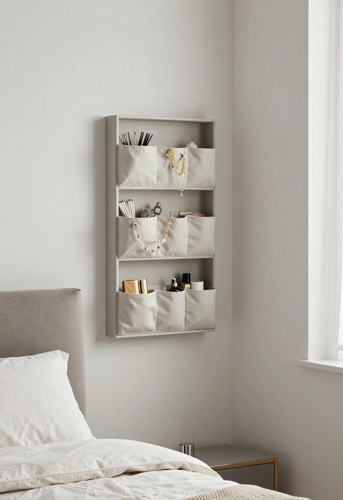 12 Ideas de Closet en la Pared for Small Bedrooms 28 12 Ideas de Closet en la Pared for Small Bedrooms 8. Organizadores de Pared para Accesorios 0