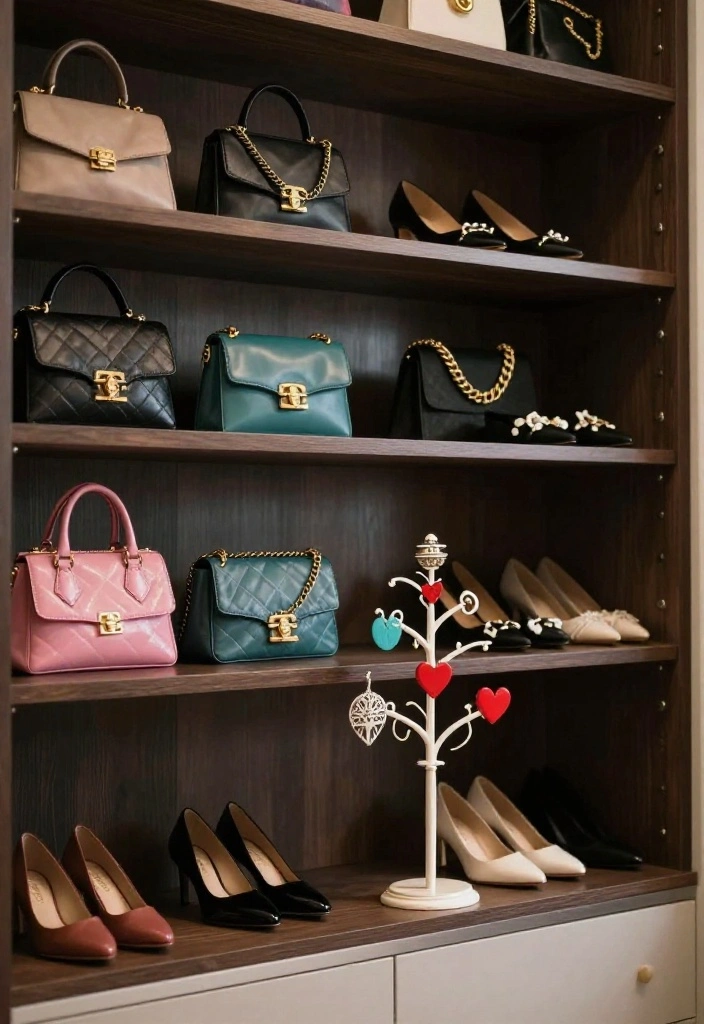 12 Ideas de Closet with Smart Storage Solutions 40 12 Ideas de Closet with Smart Storage Solutions 10. Showcase Your Favorite Pieces 0 1