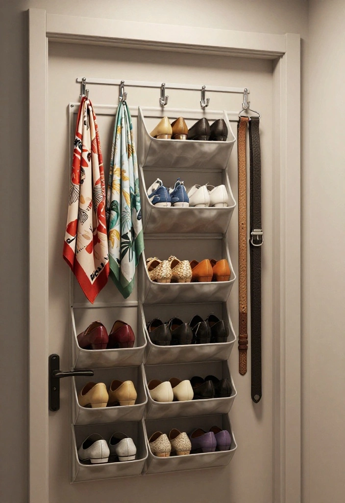 12 Ideas de Closet with Smart Storage Solutions 41 12 Ideas de Closet with Smart Storage Solutions 11. Utilize the Back of the Door 0 1