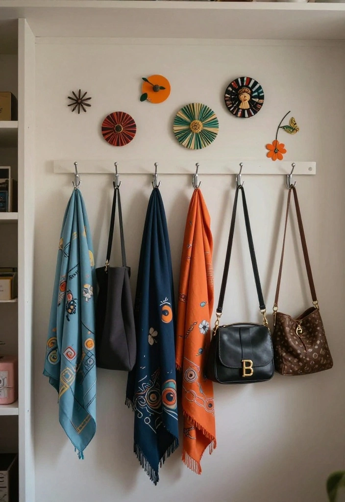 12 Ideas de Closet with Smart Storage Solutions 26 12 Ideas de Closet with Smart Storage Solutions 6. Incorporate Hooks for Accessories 0 1
