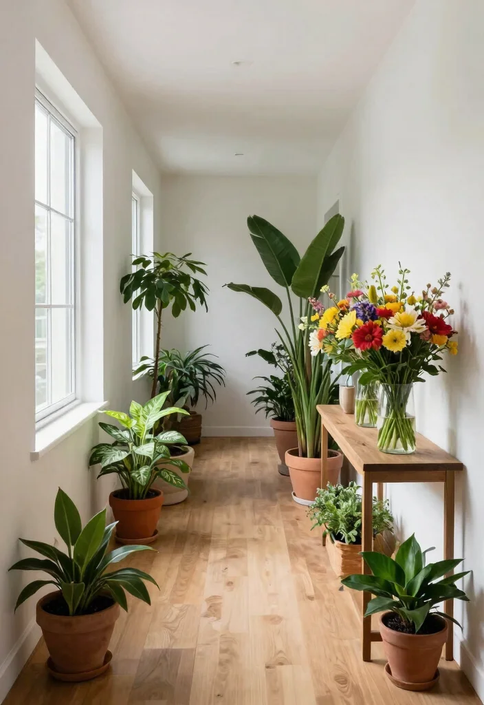 12 Long Entryway Ideas to Avoid Tunnel Effect 50 12 Long Entryway Ideas to Avoid Tunnel Effect 10. Incorporate Natural Elements 0