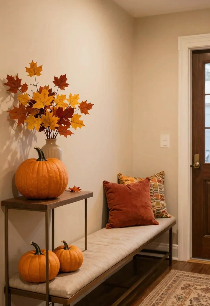 12 Long Entryway Ideas to Avoid Tunnel Effect 62 12 Long Entryway Ideas to Avoid Tunnel Effect 12. Seasonal Decor Changes 0