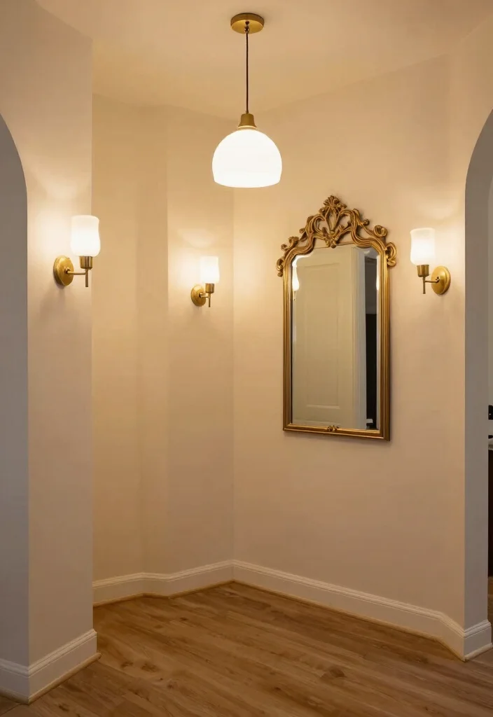 12 Long Entryway Ideas to Avoid Tunnel Effect 45 12 Long Entryway Ideas to Avoid Tunnel Effect 5. Light It Up Creatively 0