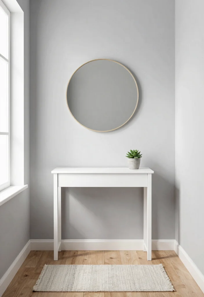 12 Narrow Entryway Ideas That Feel Open and Bright 3. Minimalist Entryway Design 0