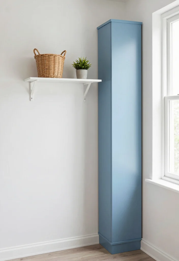 12 Narrow Entryway Ideas That Feel Open and Bright 4. Vertical Storage Solutions 0