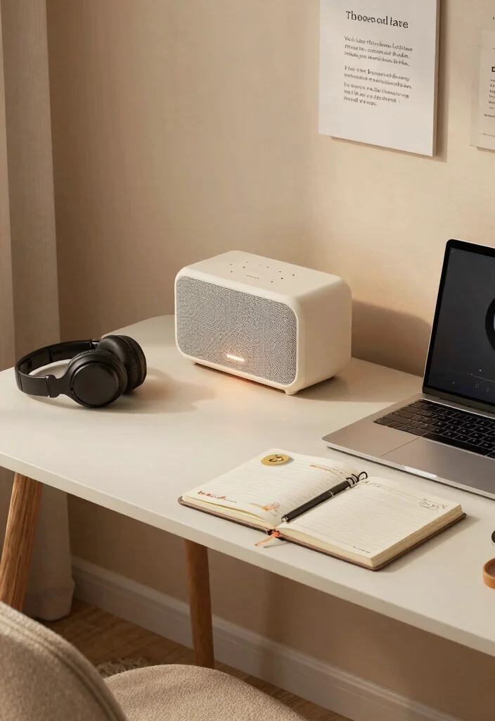 12 Office Ideas for Work That Support Productivity 41 12 Office Ideas for Work That Support Productivity 11. Use Sound to Boost Productivity 0