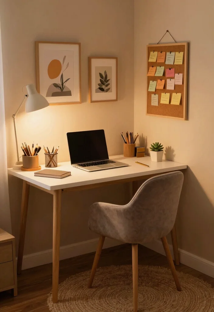 12 Office Ideas for Work That Support Productivity 2 12 Office Ideas for Work That Support Productivity 2. Create a Dedicated Workspace 0