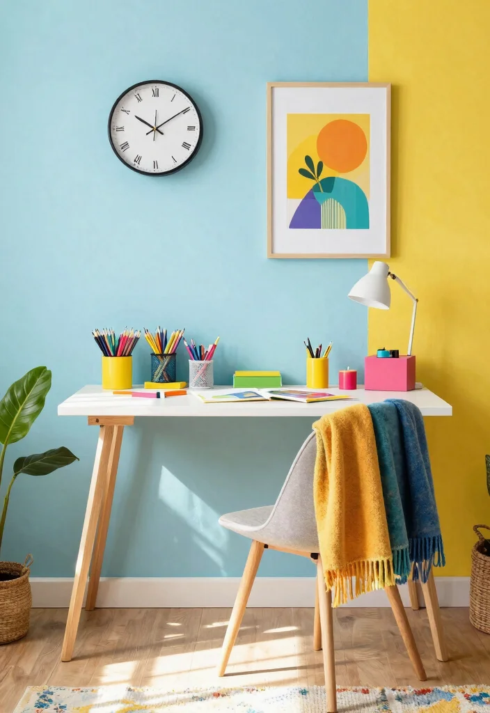 12 Office Ideas for Work That Support Productivity 27 12 Office Ideas for Work That Support Productivity 7. Use Color Psychology 0